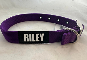 Products: Nylon Buckle Collar – Purple