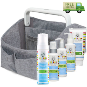 Gift: Skip Hop Nappy Caddy - GREY + Made4Baby Set