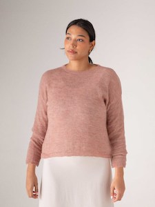 Feather Knit – Dusk Pink