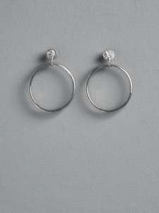 Amy Iddles Jeweller: Ripple Loop Earrings
