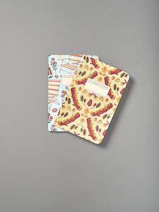 Decomposition: Recycled Notebook Set – Pocket Sized/Ruled (Ponderosa & Mendocino)