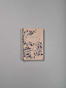 Recycled Notebook – Pocket Sized/Ruled (Humpback Whales)