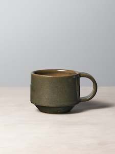 C-handled Stacking Mug – Green