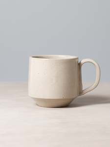 Richard Beauchamp: Large Stacking Mug – Beige