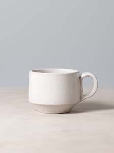 Richard Beauchamp: Medium Stacking Mug – White
