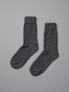 Wardrobe: Possum Merino Socks – Charcoal