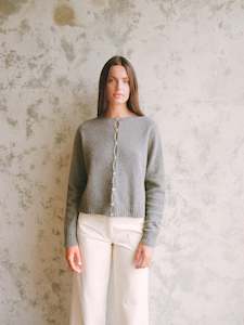 Dusk Cardigan – Granite