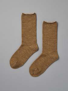 Memeri Wool Silk Socks – Mustard