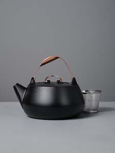 Cast Iron Teapot (Enamel Lined)