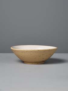 Under 100: Speckled Toast Serving Bowl – Medium
