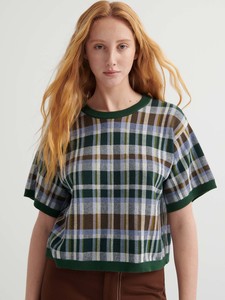 Wardrobe: Chequered Tee – Forest
