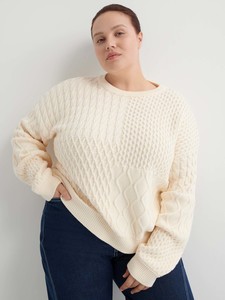 Patchwork Jumper – Chalk