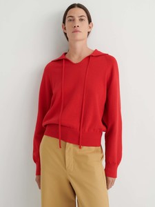 Keyhole Jumper – Poppy Red