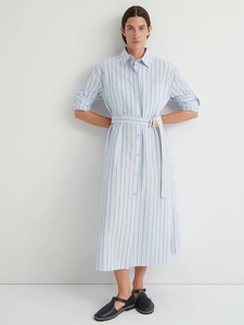 Elementary Dress – Cloud Stripe