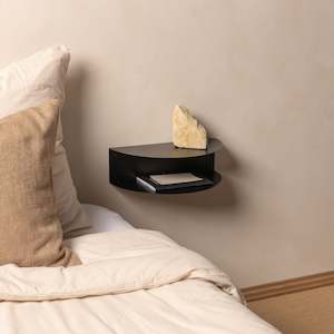 FOLD Bedside Table 400 Black • Sample