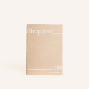 Visual Diaries: Shopping List