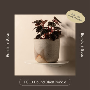 FOLD Round Shelf Bundle