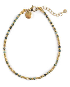 A&C Oslo Wild Nature Bracelet Green Gold