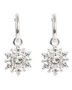 Accessories: A&C Oslo Snowflake Earring- silver