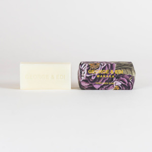 George Edi: George & Edi Triple Milled Perfumed Soap - Liquorice