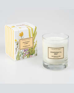 George Edi: George & Edi Candle - Grapefruit and Mint