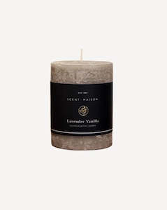 French Country Collections Maison Pillar Candle - Lavender Vanilla