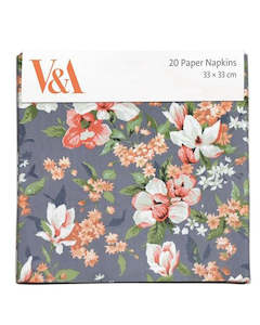 Kitchen Table: Chintz Floral 20 Pkt - Paper Napkins