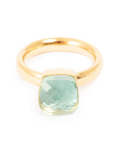 Frontpage: A&C Oslo Ring- Aquamarine