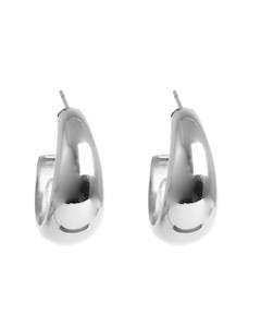A&C Oslo Pure Steel Soft Earring- silver