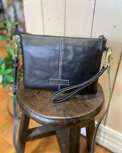 Cosgrove & Co Charlotte Black Leather Bag