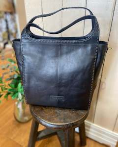 Cosgrove & Co Candice Black Genuine Leather Bag