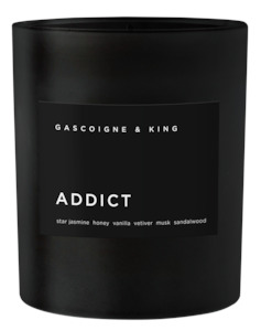 Frontpage: Gascoigne & King Candle - Addict