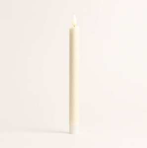 White LED Table Candle Two Pack