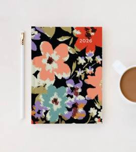 2026 Weekly Diary Father Rabbit x Juliette Hogan - Petal Parade