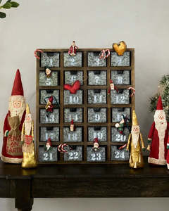 French Country Collections: Rustic Wall Shelf with Draws