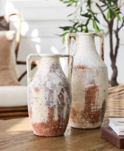 Glacier Terracotta Urn Short *Available In Store ONLY*