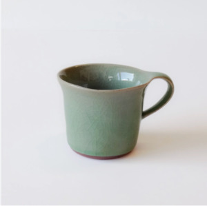 Christmas: Orient Green Swoop Coffee Mug