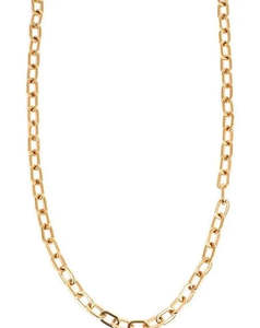 Frontpage: A&C Oslo Cut Anchor Chain Necklace - gold
