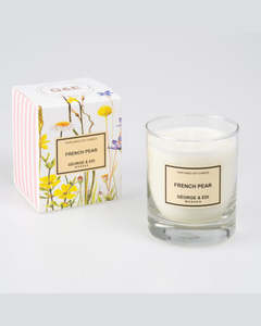 George Edi: George & Edi Candle - French Pear