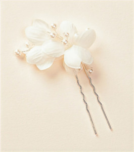 Products: Hair Pin - Single Tulle Flower My Site
