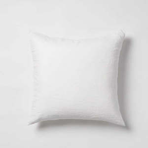 White Linen Euro Pillowcase