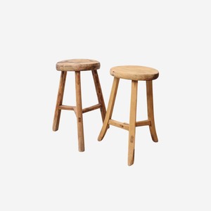 Coffee Side Tables: Original Wooden Round Stool