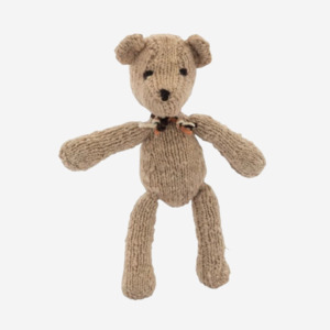 Child Baby: Ditsy Bear Latte Small