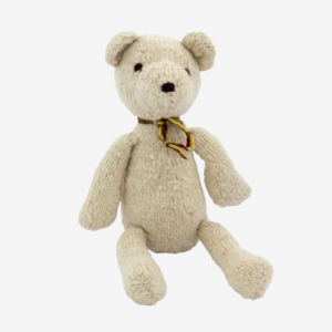 Child Baby: Ditsy Bear Cream Large
