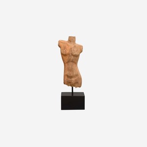 Standing Wooden Bust Male