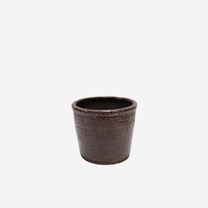 Brown Glazed Terracotta Pot