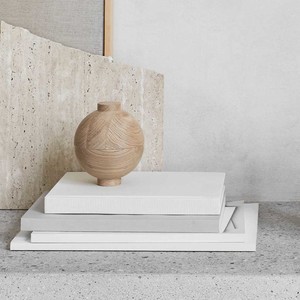 KDAM Wooden Oak Bowl