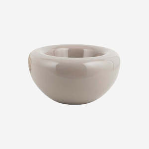 Kristina Dam Studio: KDAM Opal Glass Bowl - Beige