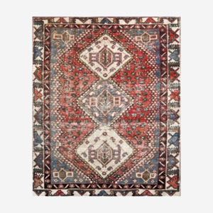 Hand Knotted Persian Shirazi Rug