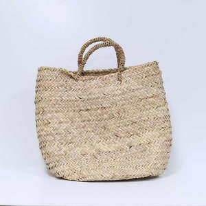 Bags: French Market Basket Round Shopper